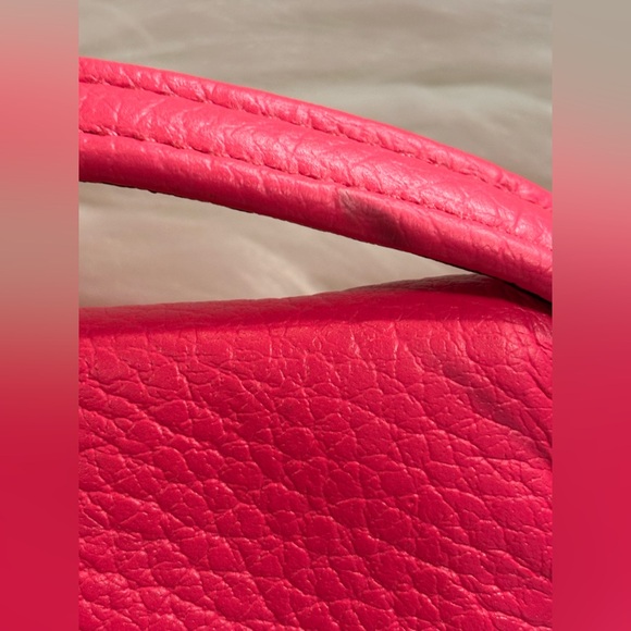 KATE SPADE Leather Southport Avenue Zinnia Hot Pink Pebbled Leather NWT - Picture 7 of 16
